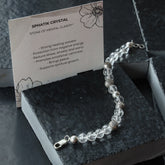Spathik Crystal Silver Bracelet